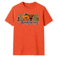 Love pumpkin leopard plaid text Thanksgiving Unisex T-Shirt