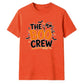 The boo crew ghost text graphic Halloween Unisex t-shirt