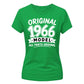 60th Birthday Present Ladies Tshirt Original 1966 Model All Parts Original
