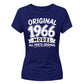 60th Birthday Present Ladies Tshirt Original 1966 Model All Parts Original