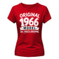 60th Birthday Present Ladies Tshirt Original 1966 Model All Parts Original