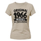 60th Birthday Present Ladies Tshirt Original 1966 Model All Parts Original