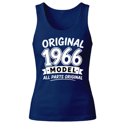 60th Birthday Present Tank Top Ladies Original 1966 Model All Parts Original