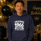 60th Birthday Present Unisex Hoodie Original 1966 Model All Parts Original