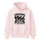 60th Birthday Present Unisex Hoodie Original 1966 Model All Parts Original