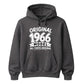 60th Birthday Present Unisex Hoodie Original 1966 Model All Parts Original