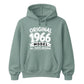 60th Birthday Present Unisex Hoodie Original 1966 Model All Parts Original