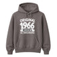 60th Birthday Present Unisex Hoodie Original 1966 Model All Parts Original