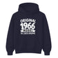 60th Birthday Present Unisex Hoodie Original 1966 Model All Parts Original