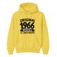60th Birthday Present Unisex Hoodie Original 1966 Model All Parts Original