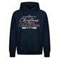 Our First Holiday As Grandma Christmas Oversized Hoodie