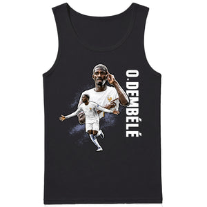 Ousmane Dembele France Football Graphic Men Tank Top