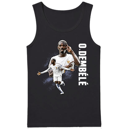 Ousmane Dembele France Football Graphic Men Tank Top