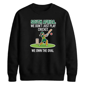 South Africa T20 Womens World Cup Tee Shirt Own The Oval unisex sweatshirt