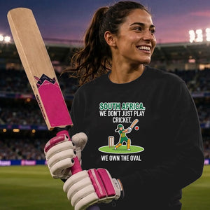 South Africa T20 Womens World Cup Tee Shirt Own The Oval unisex sweatshirt