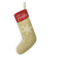 Custom Snowflake Christmas Stocking