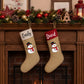 Custom Snowman for Family Christmas Stocking