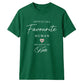 Personalised Official Human For Him For Her Gifts Unisex T-Shirt