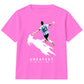 Greatest Of All Time Argentina Football Kids T-Shirt