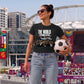Lionel Messi World Stood Still Graphic Ladies T-Shirt