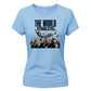 Lionel Messi World Stood Still Graphic Ladies T-Shirt