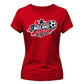 England Soccer Graphic Football Ladies Fit t-shirt