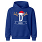 Custom Initial And Name Christmas Kids Hoodie