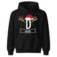 Custom Initial And Name Christmas Kids Hoodie
