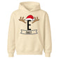 Custom Initial And Name Christmas Kids Hoodie