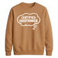 Funny Thought Bubble Certified Overthinker Unisex Sweatshirt