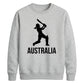 Australia Womens Outline Women Cricket Sweatshirt - T20 Womens World Cup Sweatshirt Australia