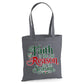 Faith is Reason for Season Christmas Tote Bag