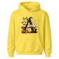 Personalised spooky tree initial name Halloween Kids Hoodie