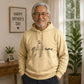 Papa Daughter Love Line Art Hoodie father day hoodie