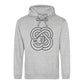 Worlds Best Dad Fathers Day Papa Fist Strength Celtic Knot Bold Father's Day Hoodie - Gift for Dad UK