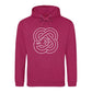 Worlds Best Dad Fathers Day Papa Fist Strength Celtic Knot Bold Father's Day Hoodie - Gift for Dad UK
