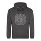 Worlds Best Dad Fathers Day Papa Fist Strength Celtic Knot Bold Father's Day Hoodie - Gift for Dad UK