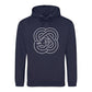 Worlds Best Dad Fathers Day Papa Fist Strength Celtic Knot Bold Father's Day Hoodie - Gift for Dad UK