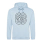 Worlds Best Dad Fathers Day Papa Fist Strength Celtic Knot Bold Father's Day Hoodie - Gift for Dad UK