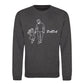Papa Girl Walk Love father day sweatshirt