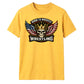 Patriot Born to Wrestle Skull Tee Wrestling unisex t-shirt