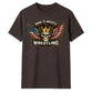Patriot Born to Wrestle Skull Tee Wrestling unisex t-shirt