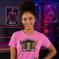 Patriot Born to Wrestle Skull Tee Wrestling unisex t-shirt