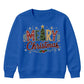 Patterned Merry Christmas Tree Christmas Kids Sweatshirt
