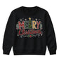 Patterned Merry Christmas Tree Christmas Kids Sweatshirt