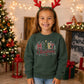 Patterned Merry Christmas Tree Christmas Kids Sweatshirt