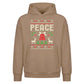 Peace Nordic Print Ugly Sweater Christmas Oversized Hoodie