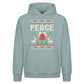 Peace Nordic Print Ugly Sweater Christmas Oversized Hoodie