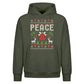 Peace Nordic Print Ugly Sweater Christmas Oversized Hoodie