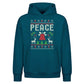 Peace Nordic Print Ugly Sweater Christmas Oversized Hoodie